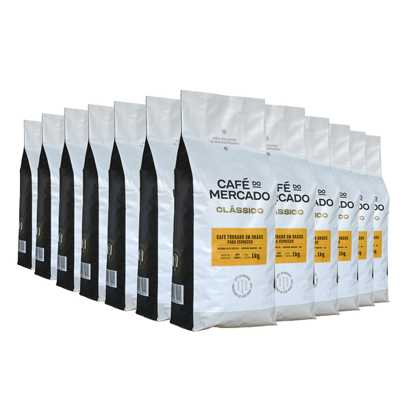 CAFE DO MERCADO CLASSICO ESPRESSO GRAOS 1KG. 12un