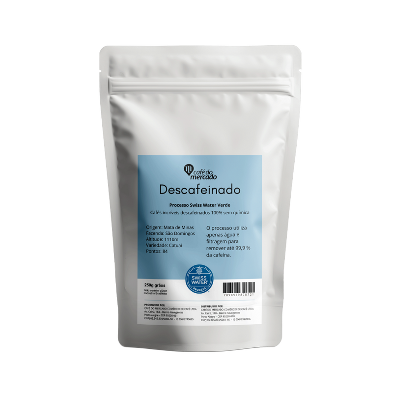 CAFE DESCAFEINADO MOIDO 250G