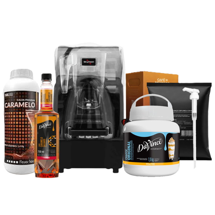 Kit Frappés Autorais com Blender Skymsen BAR1.5 220V