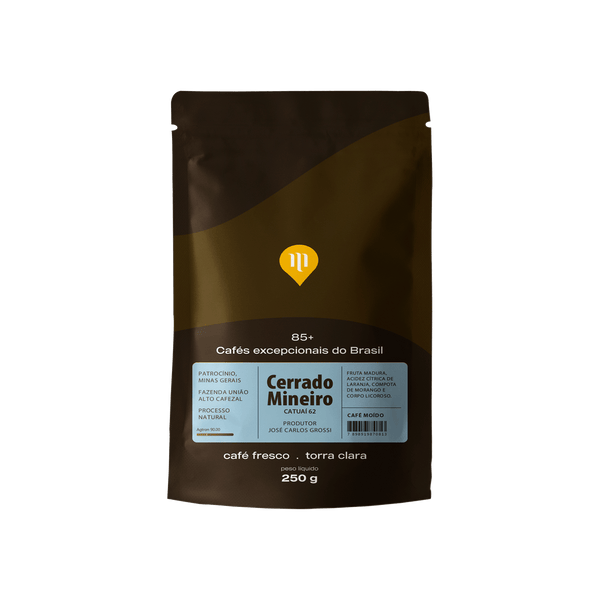 café cerrado mineiro moído 250g 85+ Café do Mercado
