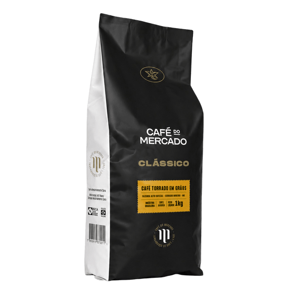 Café Clássico Espresso Grãos 1kg - Café do Mercado