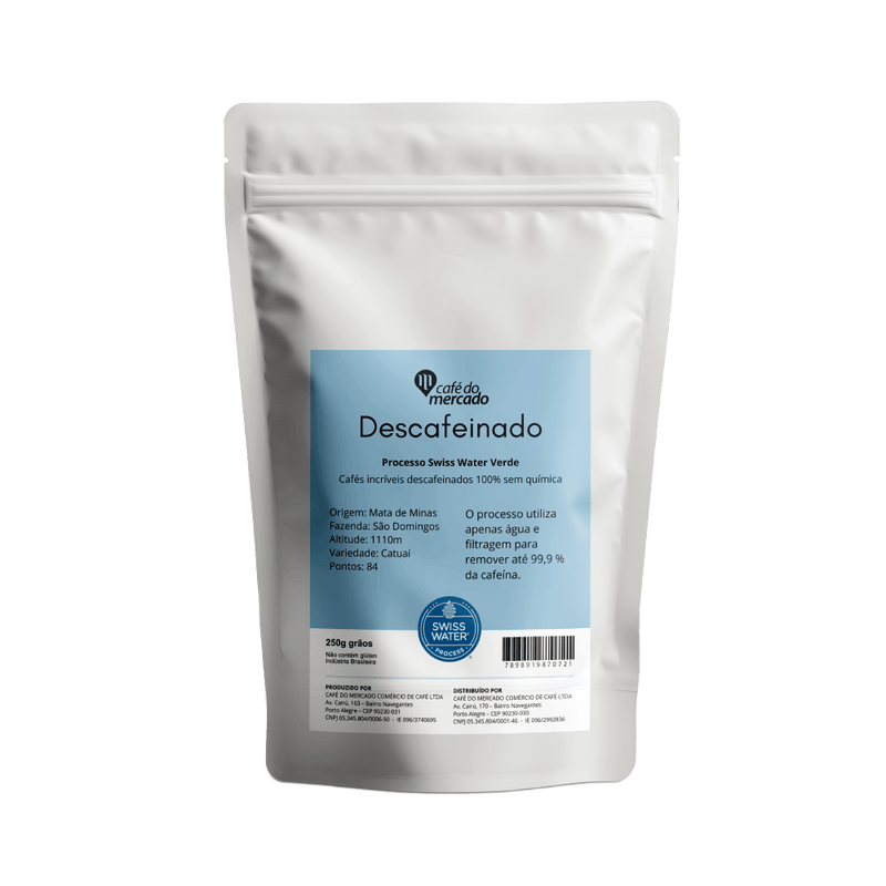 CAFE DESCAFEINADO MOIDO 250G
