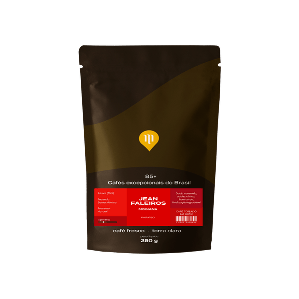 Café Jean Faleiros Mogiana 85+ Grãos 250g - Café do Mercado
