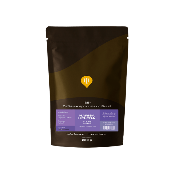 Café Marisa Helena Sul de Minas 85+ Grãos 250g - Café do Mercado
