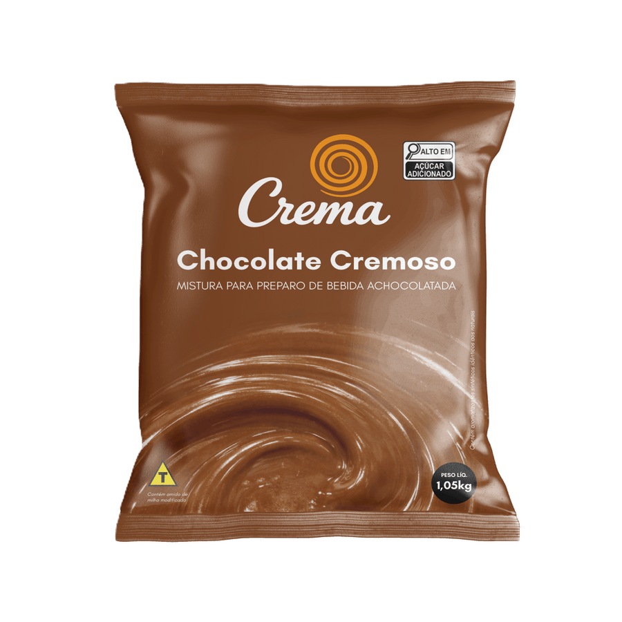 CHOCOLATE QUENTE CREMA PACOTE 1,050KG