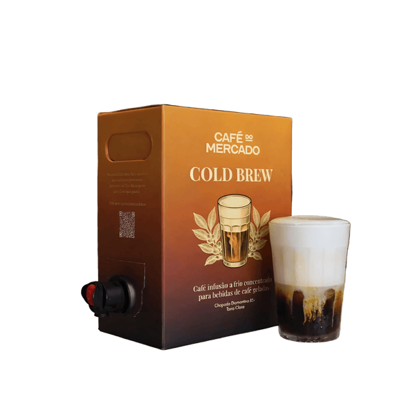 cold brew 3l concentrado coffee bag Café do Mercado