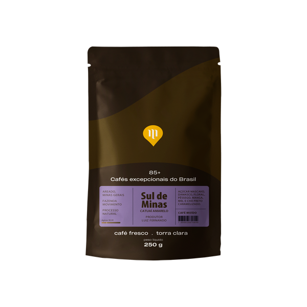 CAFE SUL DE MINAS EXCEPCIONAL 85+ GRAOS 250G