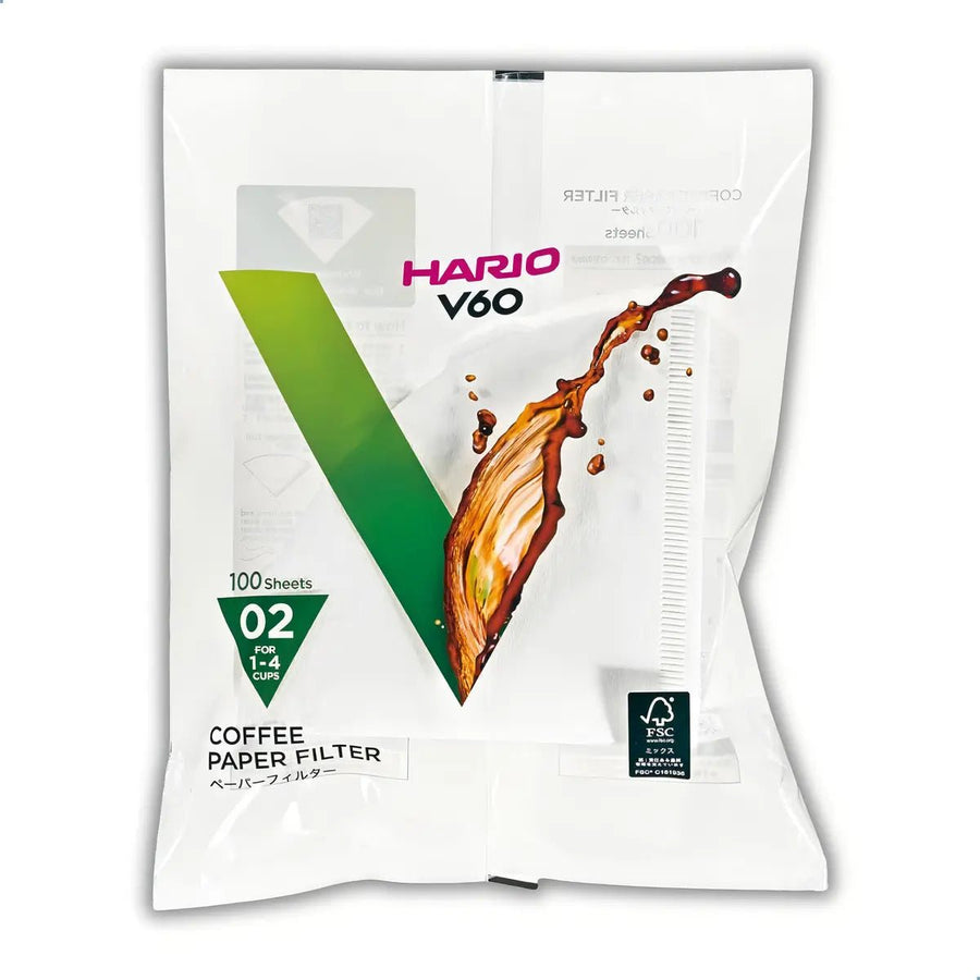 Filtro para Café Hario V60 02 100un Branco