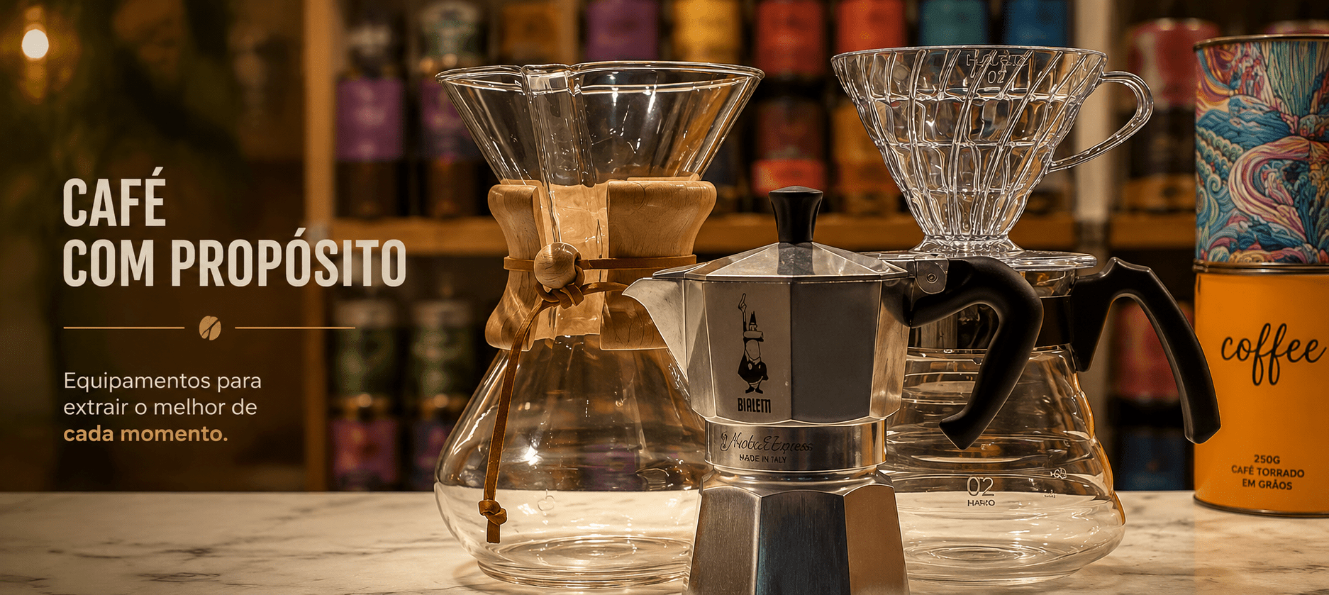 Métodos de Preparo de Café