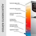 Torre de Água Quente Impomac IMPO 30 Prata 220V