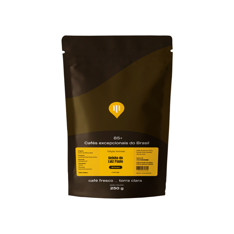 EDIÇÃO LIMITADA - GEISHA DO LUIZ PAULO - GRÃOS 250G