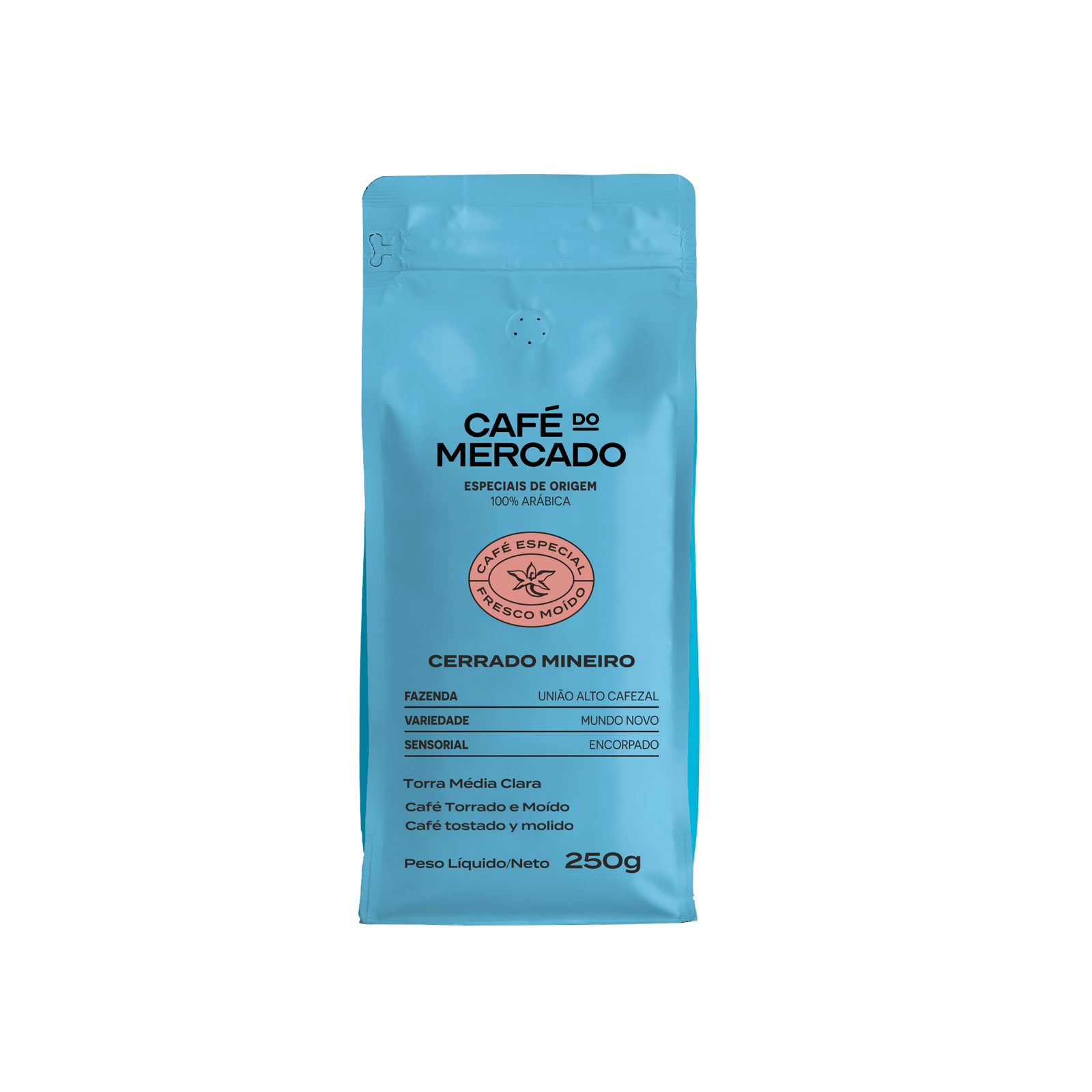 café especial moído 250g Cerrado Mineiro Café do Mercado