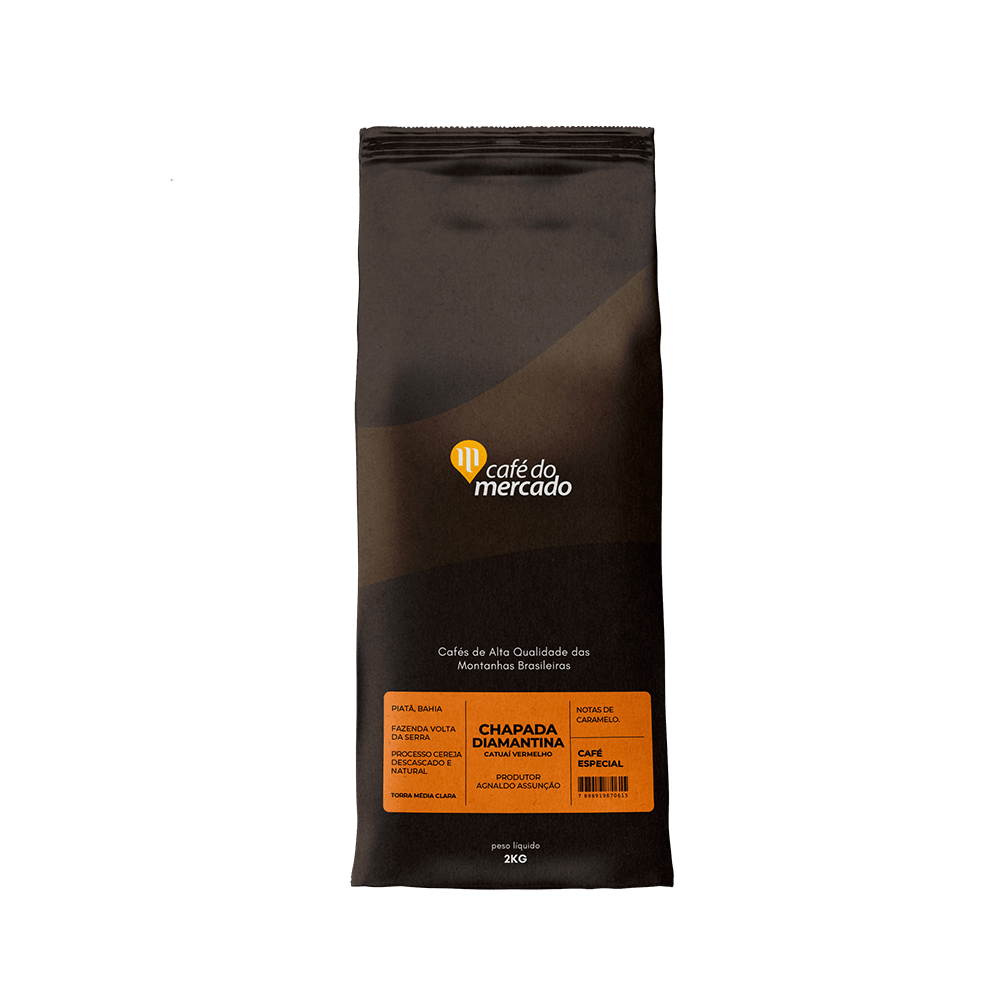 CAFE CHAPADA DIAMANTINA ESPECIAL GRAOS 2KG - Café do Mercado