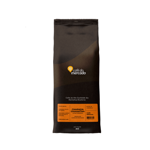 CAFE CHAPADA DIAMANTINA ESPECIAL GRAOS 2KG - Café do Mercado
