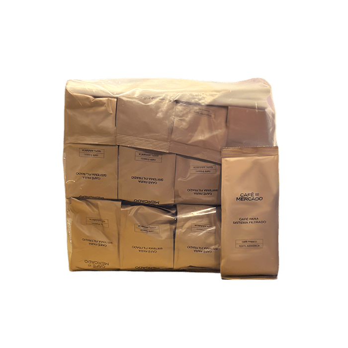 CAFE FILTRADO TORRA MEDIA MOIDO 14 LT. 50 UNID. 100G - Café do Mercado