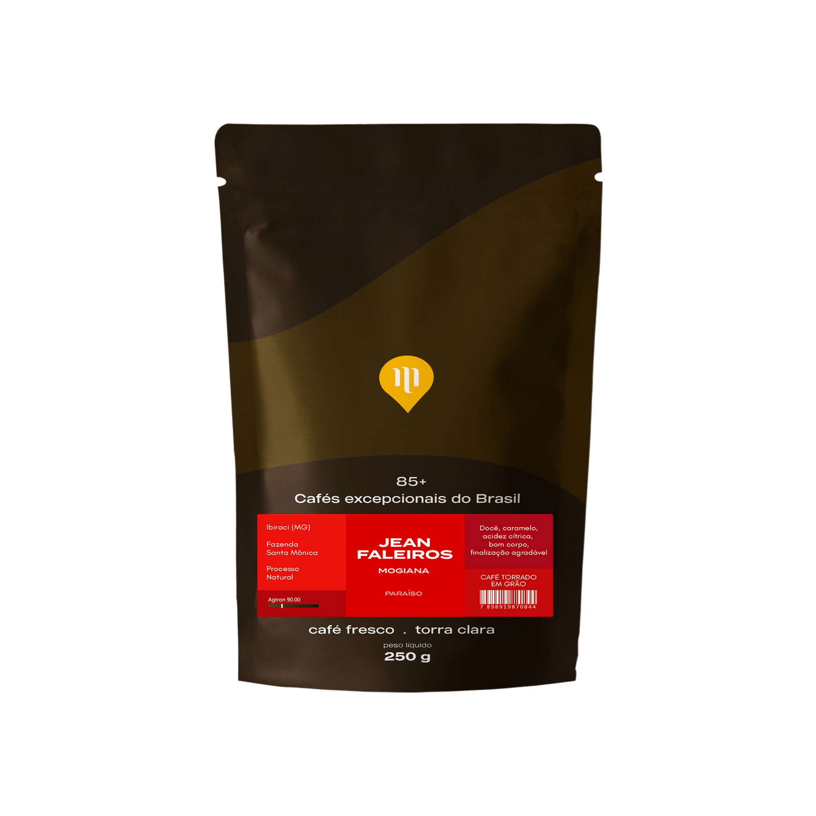 Café Jean Faleiros Mogiana 85+ Grãos 250g - Café do Mercado
