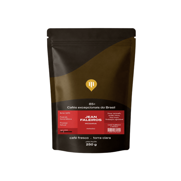 Café Jean Faleiros Mogiana 85+ Moído 250g - Café do Mercado