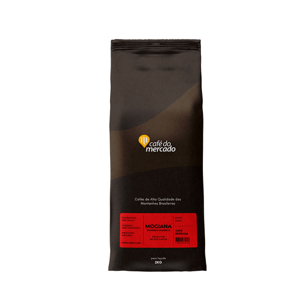 café especial 2kg Mogiana BSCA em grãos Café do Mercado