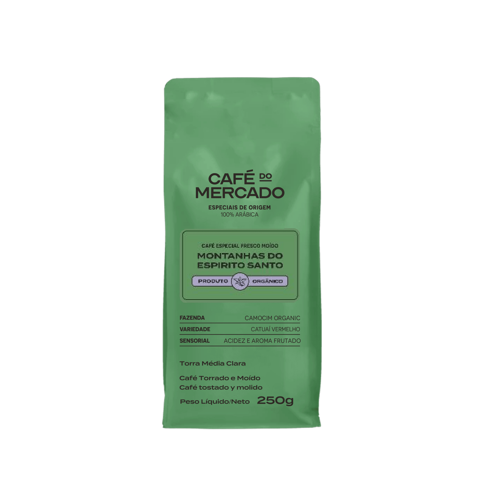 café especial moído 250g Café Especial Moído 250g Orgânico