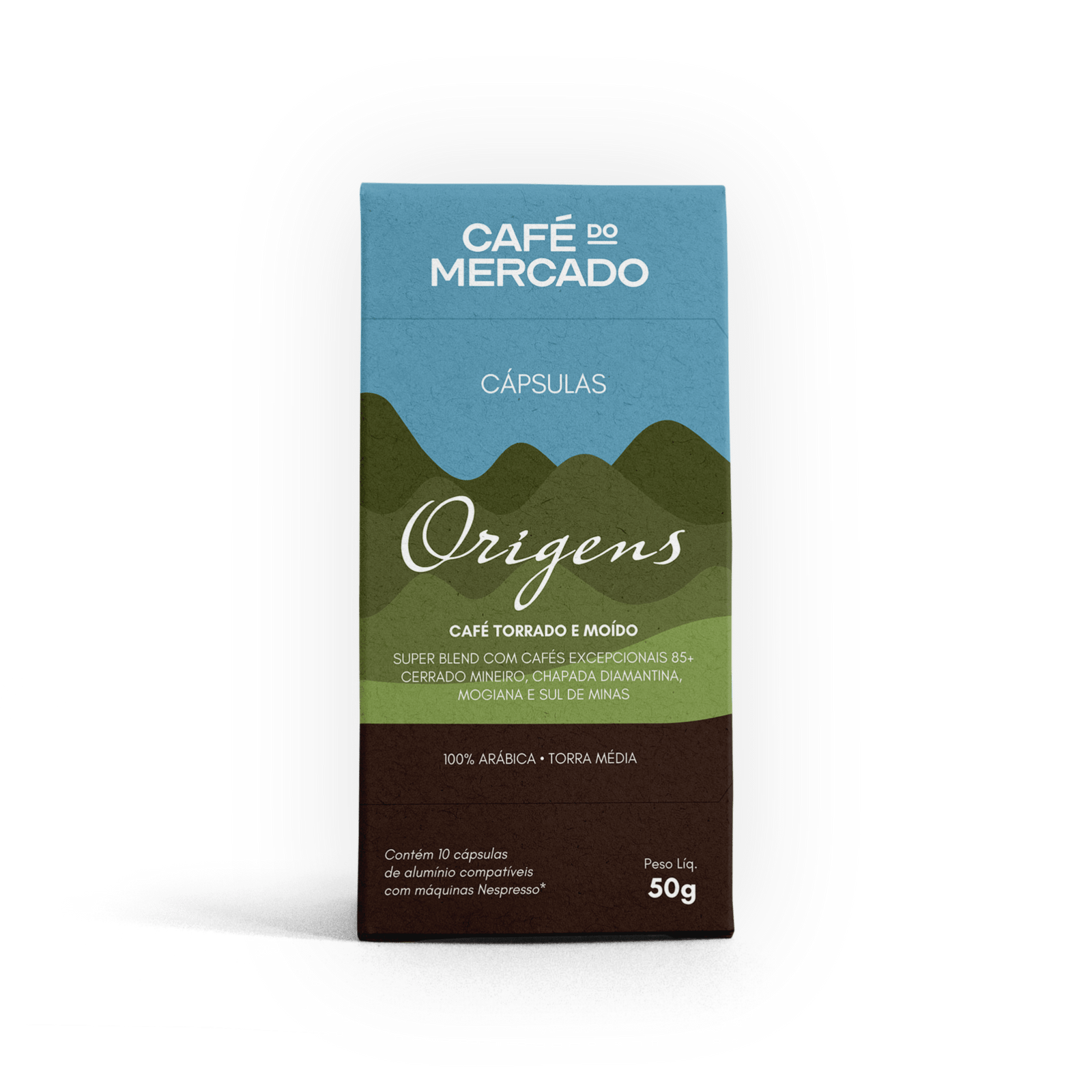 cápsulas de café Cápsulas de Café 10un Caixa Café do Mercado