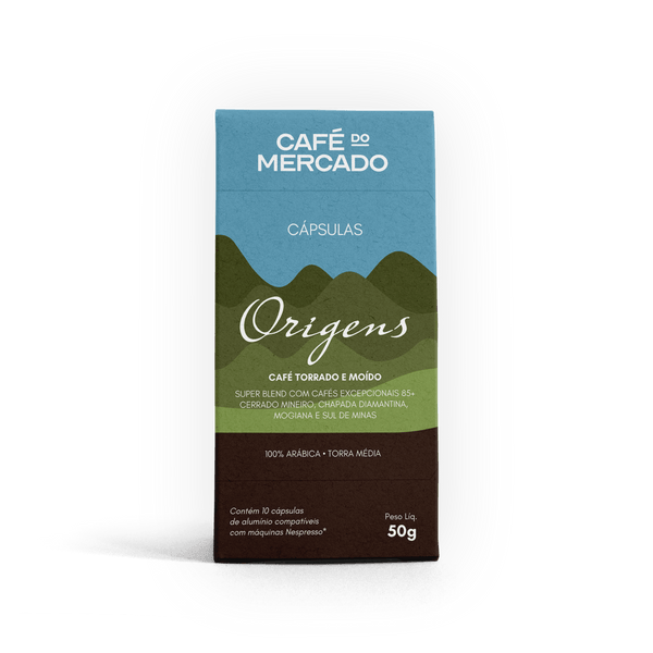 cápsulas de café Cápsulas de Café 10un Caixa Café do Mercado