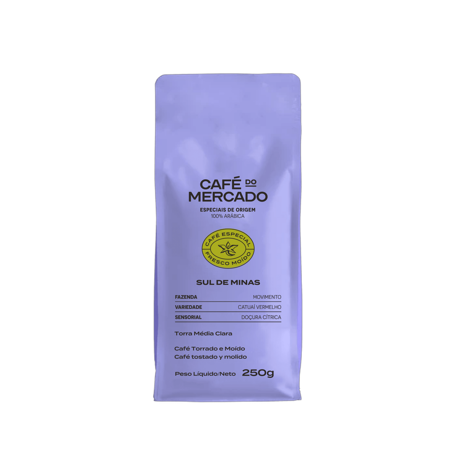 café especial moído 250g Café Especial Moído 250g Sul de Minas