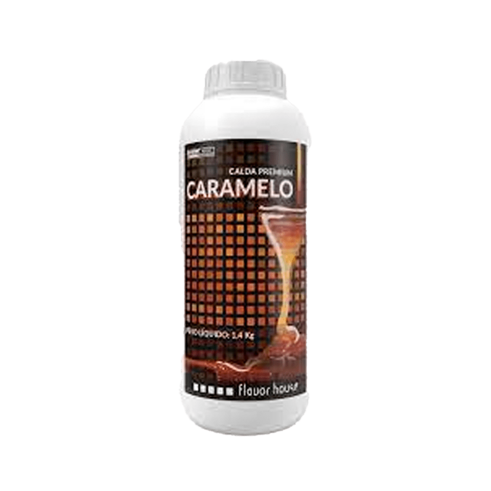 CALDA FLAVORHOUSE CARAMELO 1,3KG - Café do Mercado