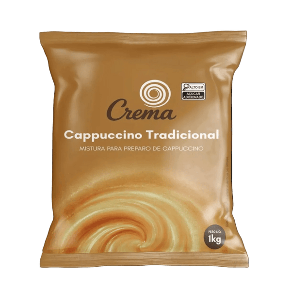 Cappuccino Instantâneo Crema 1kg - Café do Mercado
