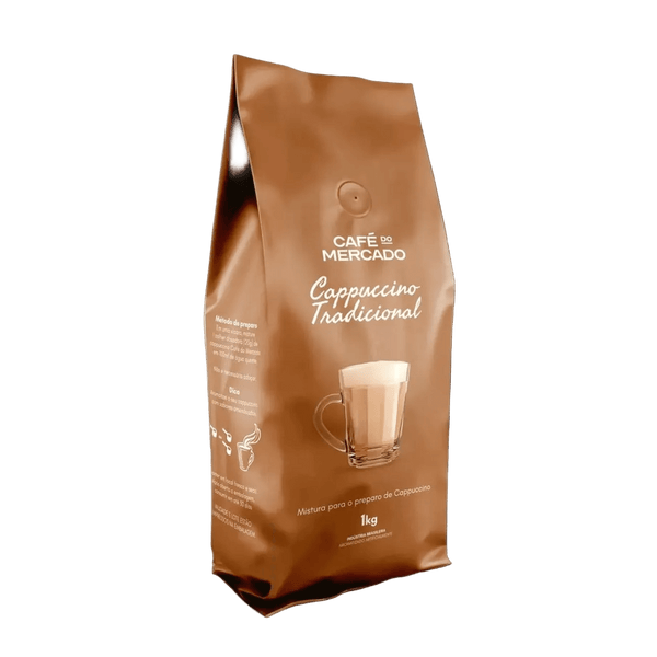 Cappuccino Tradicional Café do Mercado 1kg - Café do Mercado
