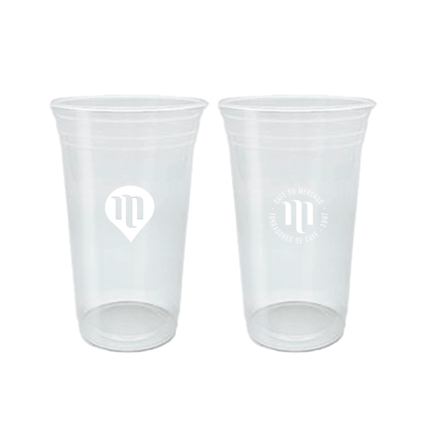 COPO PET CRISTAL FNS 330ML COM 50UN - Café do Mercado