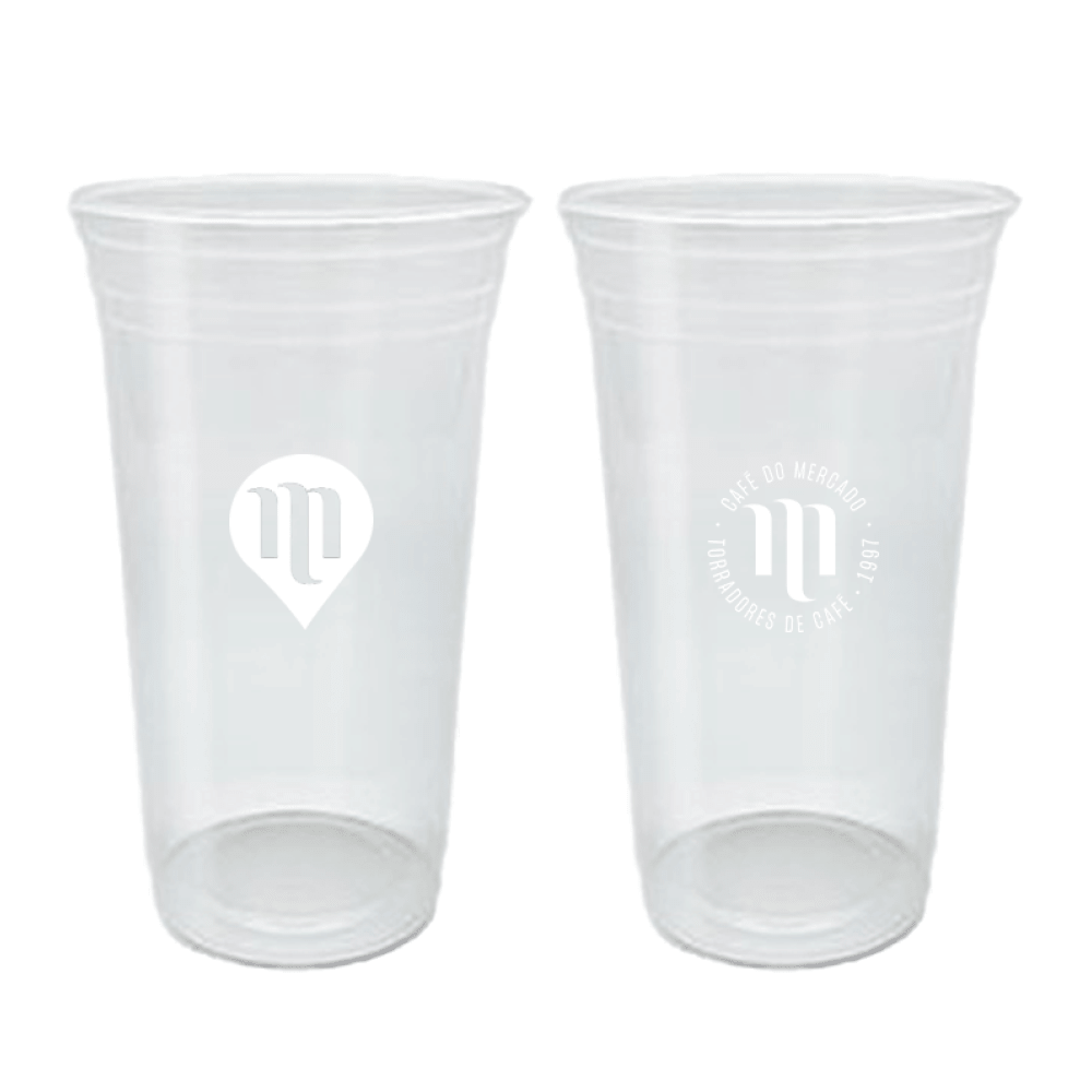 COPO PET CRISTAL FNS 440ML COM 50UN - Café do Mercado