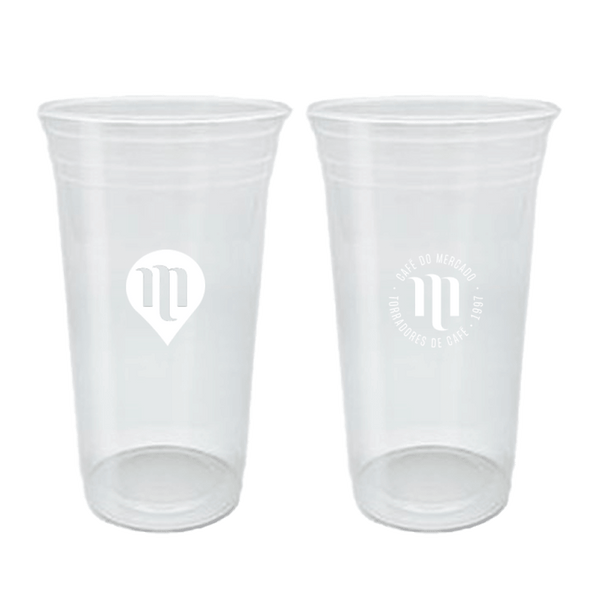 COPO PET CRISTAL FNS 440ML COM 50UN - Café do Mercado
