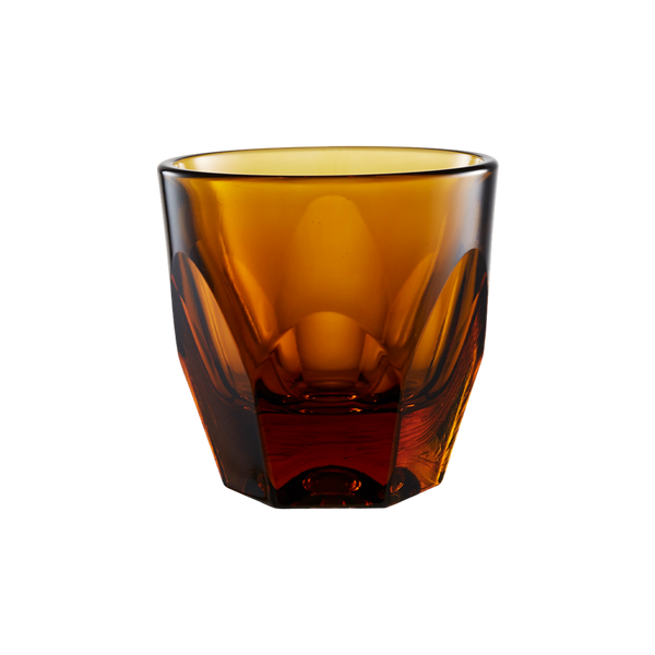 VERO CAPPUCCINO GLASS 177ML - AMBER