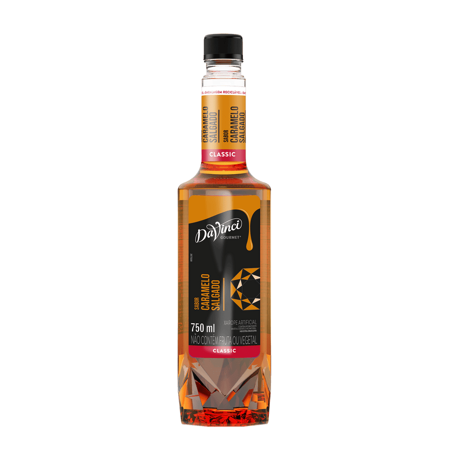 Essencia Da Vinci Caramelo Salgado Garrafa 750ml