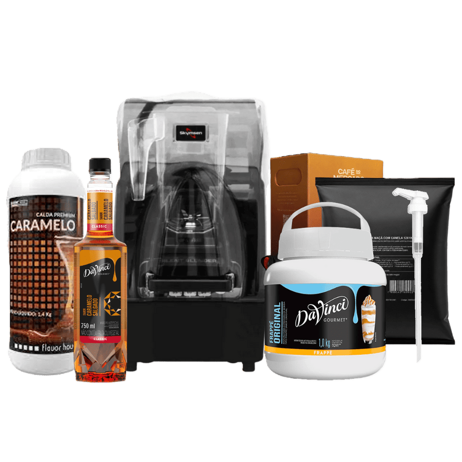 Kit Frappés Autorais com Blender Skymsen BAR1.5 220V