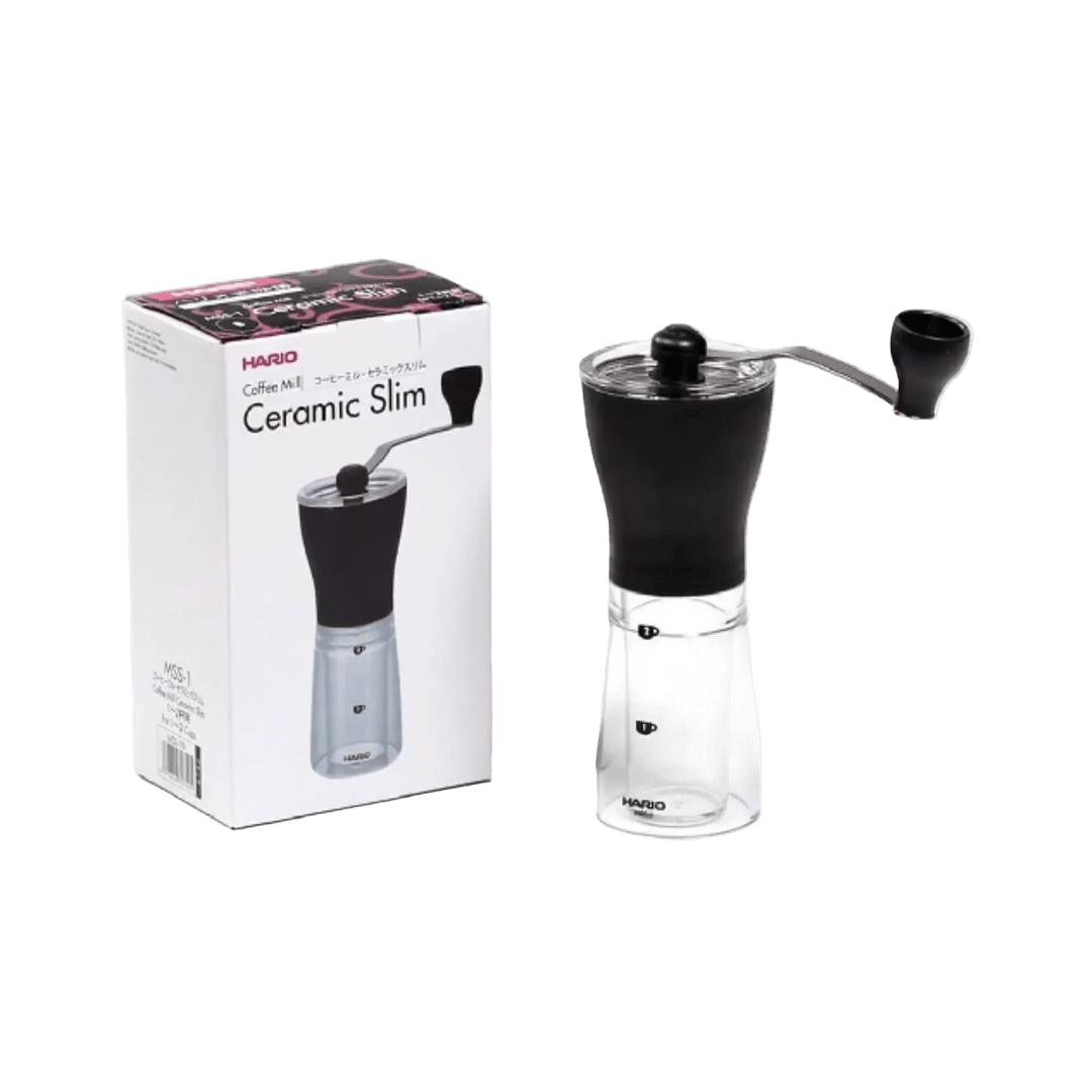 Moedor de Café Manual Hario Slim Laminas de Ceramica 24G - Café do Mercado