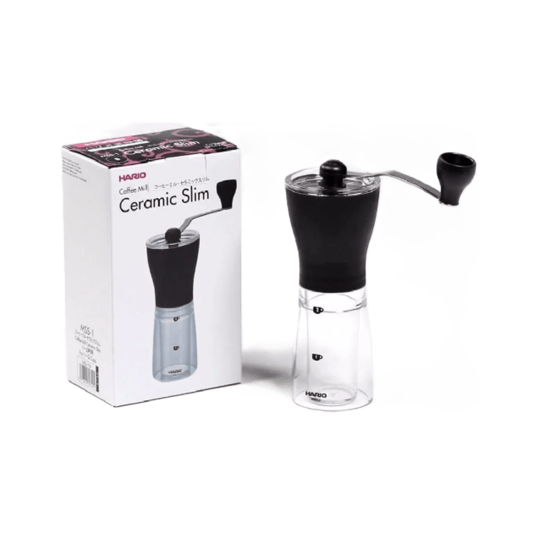 Moedor de Café Manual Hario Slim Laminas de Ceramica 24G - Café do Mercado