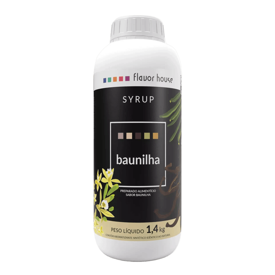 Xarope Baunilha Flavorhouse 1,4kg