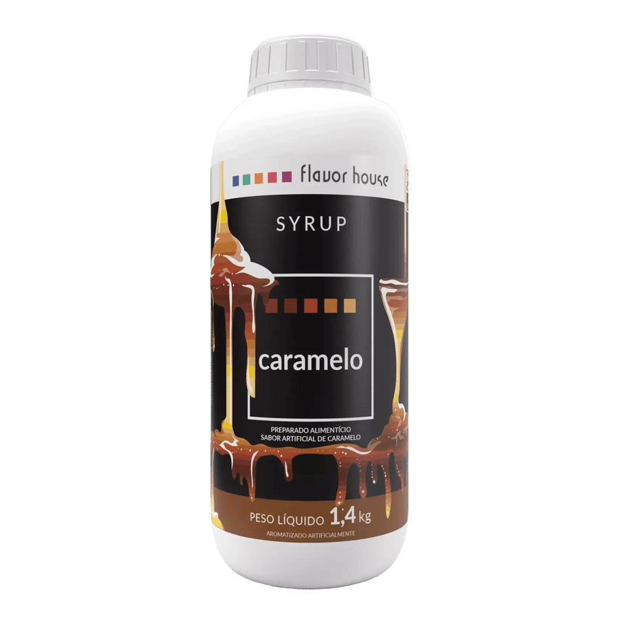 Xarope Caramelo Flavorhouse 1,4kg